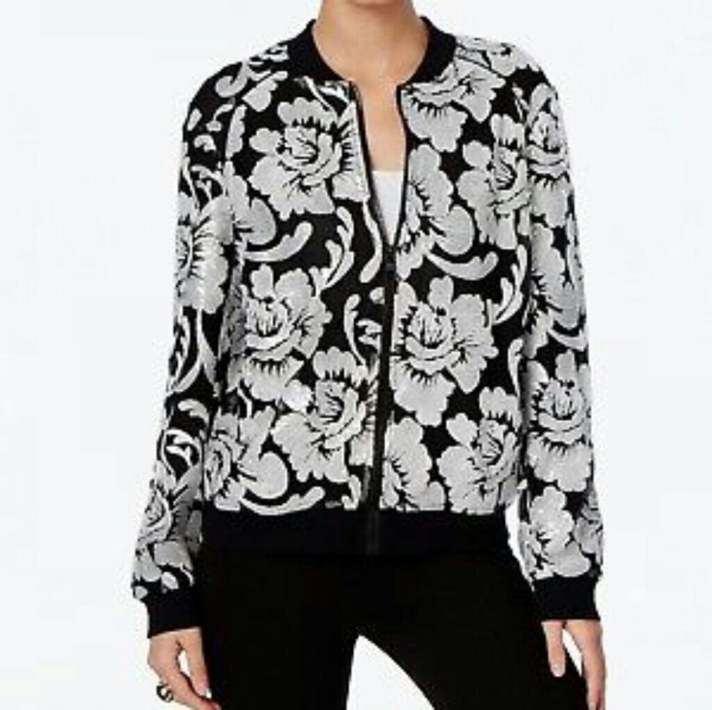 Floral squeins jacket